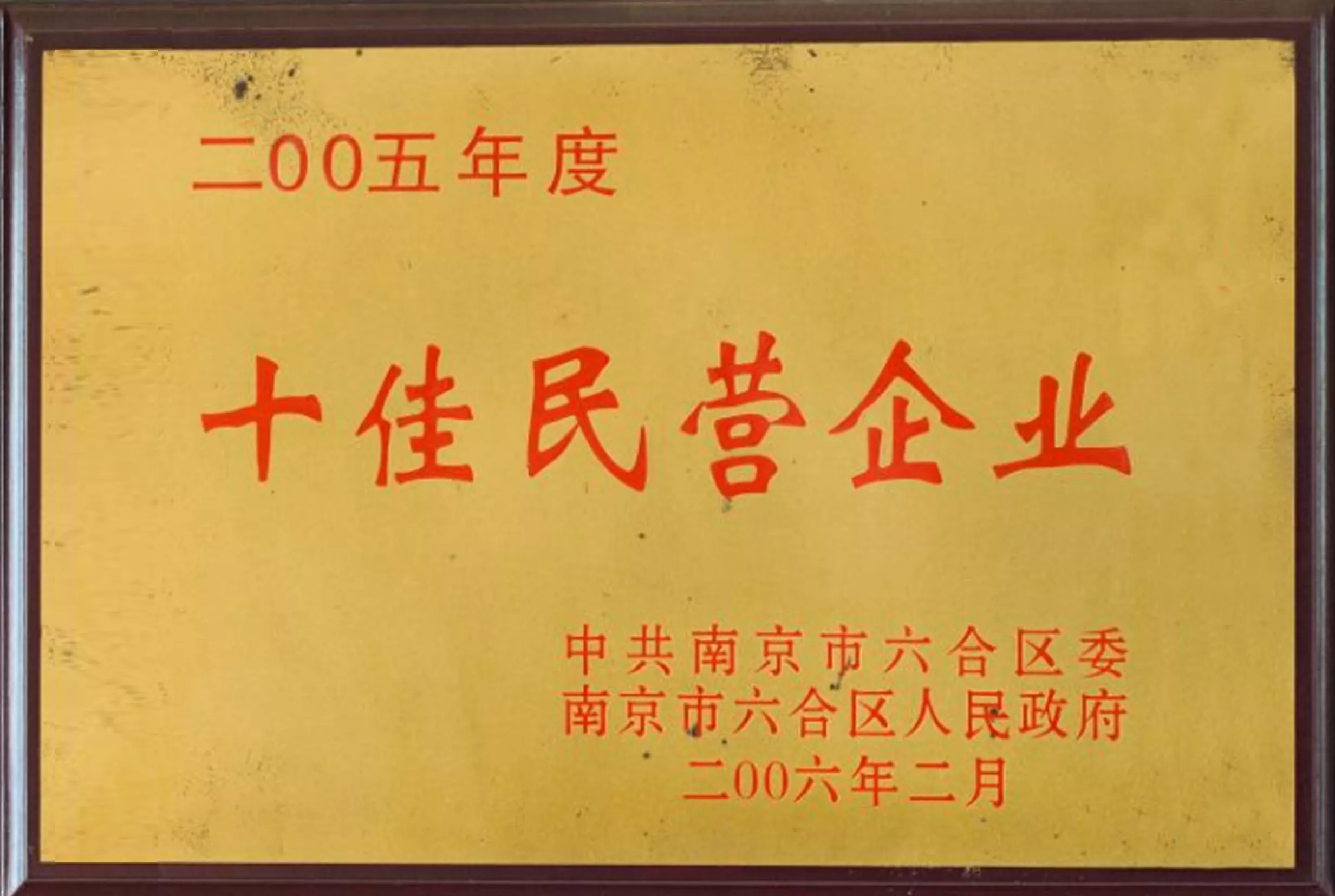 十佳民营企业